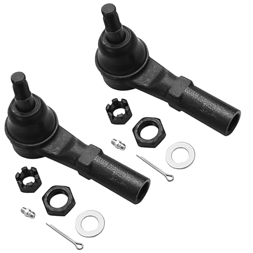 Image of Detroit Axle - Front End 6pc Suspension Kit for 02-05 Dodge Ram 1500, 2002 2003 2004 2005 Front Upper Control Arms Lower Ball Joints Replacement Outer Tie Rod Ends