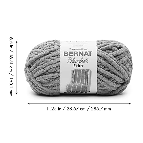 Image of Bernat Blanket Extra - Chunky Yarn for Hand Knitting, Crochet, Crafts & Amigurumi - #7 Jumbo - 21oz /600g - 194 Yards - Orange Leaf - (2 Pack)