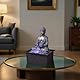 Innenbrunnen Buddha Meditation Lotus Helle farbenfrohe LED - Zen Decor Wohnzimmer Schlafzimmer - nützliche Frauen und Mann Geschenkbett - H 26cm - Sutra Zen’light