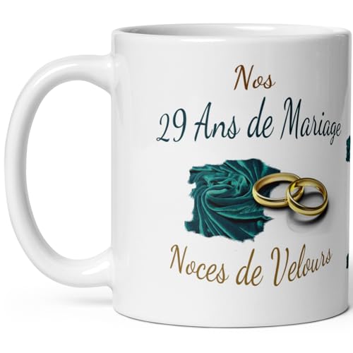 Tasse à Café Humoristique Avec Inscription « I Love You » - Idée Cadeau Pour Mari, épouse, Saint-Valentin, Petit Ami, Petite Amie