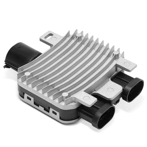 Engine Radiator Cooling Fan Control Module Unit Compatible with Volvo XC60, XC70,S80, S60,V60/ Land Rover LR2, Discovery Sport, Freelander 2, Range Rover Evoque/ 2009 Ford Flex Rep#940004204, LR100364