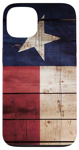iPhone 13 Texas Flag Rustic Texas TX USA Flag Case