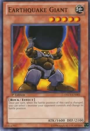 Yu-Gi-Oh! - Earthquake Giant (DREV-EN001) - Revolución Duelista - 1 Edición - Común