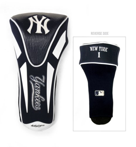 Team Golf MLB New York Yankees Single Apex Driver Head Cover Golf Club Single Apex Driver Headcover, Fits All Oversized Clubs, Truly Sleek Design