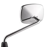KiWAV Motorcycle OEM Replacement Mirror Street Legal E-Mark Certified FA265 compatible for PIAGGIO Vespa S 50 125 150 Left Hand x 1