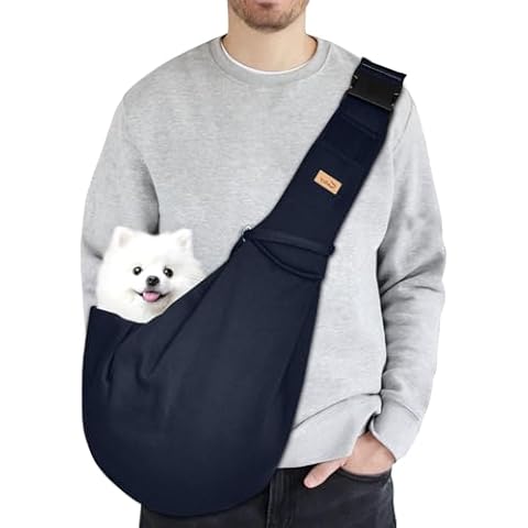 CUBY Adjustable Dog Sling Carrier for Small Pets Cover