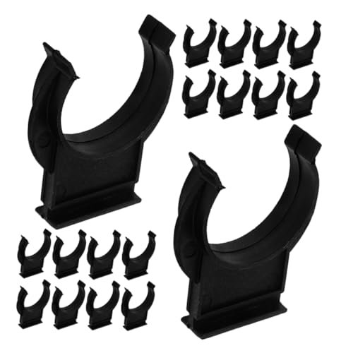 POPETPOP 50 Clips De Plástico Para Zócalo De Cocina, Para Patas De Gabinete, Hebillas De Esquina Para Muebles De Cocina Y Mesa.