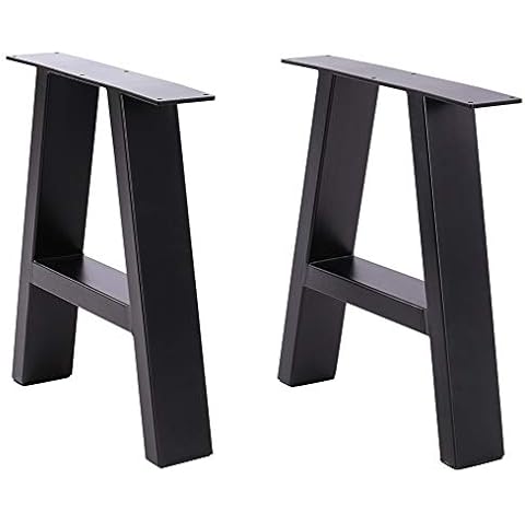 INMOZATA Industrial A-Frame Table Legs Set Cover