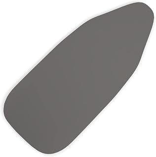 Encasa Homes Mini Ironing Board Cover with Extra Thick Pad, Plain Colors, Elasticated, (Fits Standard Mini Boards of 72 x 30 cm) Heat Reflective - Grey