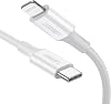 Ugreen Type-C Lightning MFi Licensed iPhone Fast Charging Cable, PD Compatible, 1 Meter, White