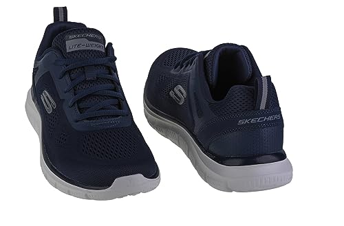 Image of TRACK - BROADER Mens Trainers Navy UK 9.5