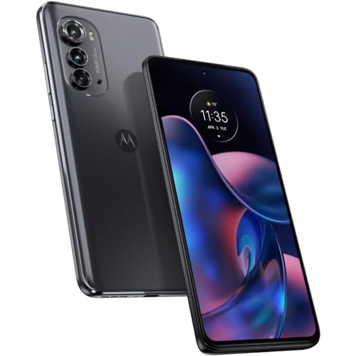 Image of Motorola Moto Edge 2022, 128GB + 6GB RAM, Mineral Gray - Unlocked (Renewed) | Unlocked