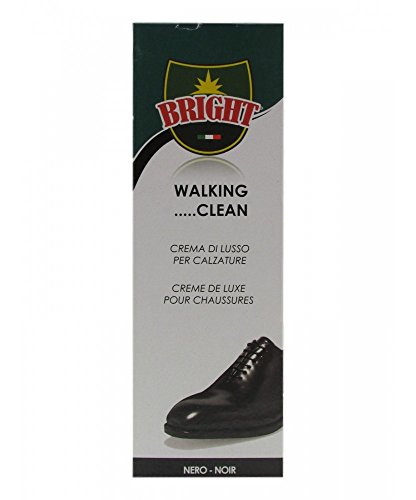 Bright Crema per Scarpe in Tubetto, Nero, 50ml