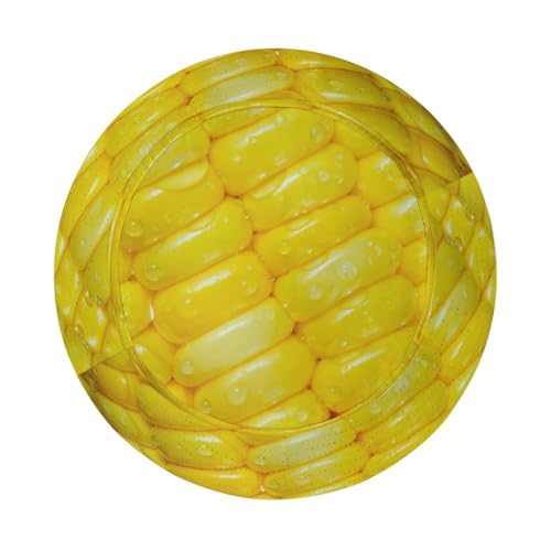 Image of Food Golden Corn Bucket Hats Unisex Washed Cotton Lightweight Outdoor Summer Beach Sun Hats Men Women Bucket Hat for Travel