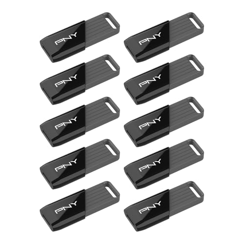 PNY 32GB Attaché X USB 3.2 Gen 1 Flash Drive, Advanced Performance Up to 130MB/s Read, Everyday Data Store & Transfer, Reliable Portable Storage, Durable, Type-A, Computers, Laptops, Desktops, 10-Pack by PNY - Image 2