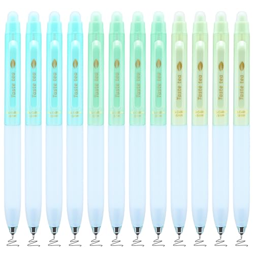 Bolígrafos borrables de gel BAYTORY 0.5mm, set x12