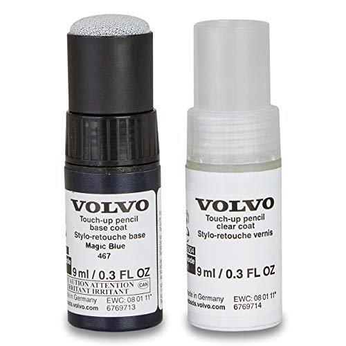VOLVO Pintura de retoque original 467 Magic Blue Pearl Juego de rotulador 31266550 OE