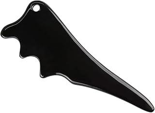 Multi-Function Bird Head Scraping Plate Natural Horn Gua Sha Tool for Face Neck Back