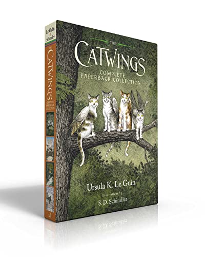 Image of The Catwings Complete Paperback Collection (Boxed Set): Catwings; Catwings Return; Wonderful Alexander and the Catwings; Jane on Her Own