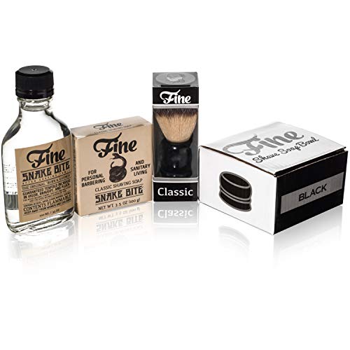 Fine Mr Snake Bite Mens Aftershave -A Splash Of Classic Barbershop Aftershave for Modern Men - The Wet Shaver’s Favorite - Thumbnail 7