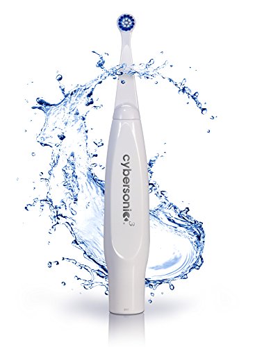 Cybersonic3 Electric Toothbrush, Rechargable Power Toothbrush With Complete Dental Care Kit Including Tongue Scraper And Floss Heads #TOP2