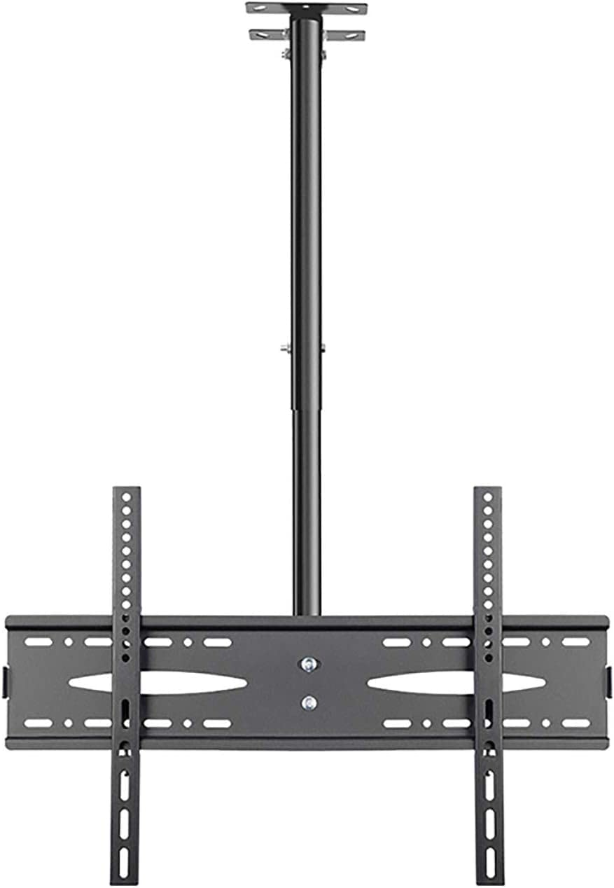 HPTHLY Adjustable Tilt Swivel Ceiling Tv Mount Bracket For 45 60 Inch Flat Panel Televisions 680X450Mm Compatibility Black Tv Mount Stand,2M (2M)