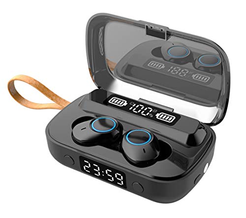 Wingfulrun Wireless Earbuds in-Ear Bluetooth 5.1 Earphones, USB Charging Case, IPX7 Waterproof Sport Headphones with Mic, Touch Control, Sports Earbuds for Gym, Home, Office