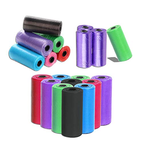 Icecode Pet Waste Bag, Pet Poop Bag Breakpoints Small Garbage Bags Free Color (20 Rolls Bags)