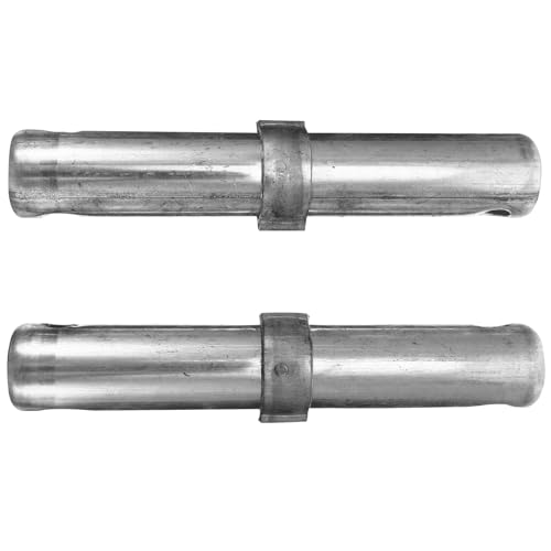 BUGUUYO 2 Piezas Pasadores de Acoplamiento para Andamios Galvanizados Resistentes para Conexión Estable y Soporte de Equipos de Andamio Exterior