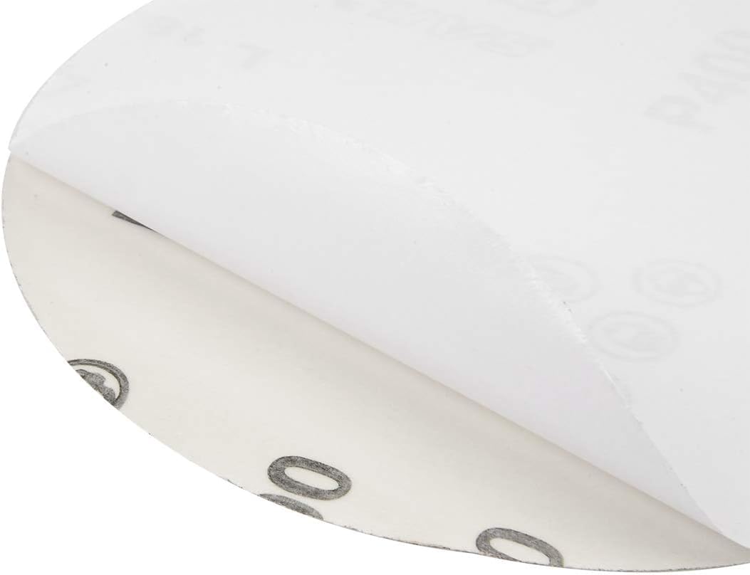 TA-VIGOR Dischi abrasivi PSA grana 240, 20 dischi abrasivi senza foro da 15,2 cm, con gancio e anello, in ossido di alluminio, autoadesivi per levigare legno, vernice, plastica e metallo