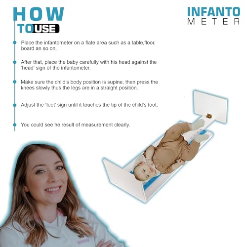 Image of OTICA Infantometer for Baby Height Measurement Scale for Infant and Child (18'' x 7'' x 5')