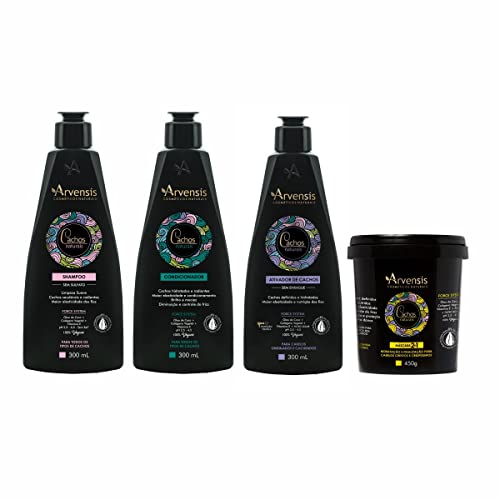 Kit Cachos Crespos Crespíssimo Arvensis Sh+ Cond +ativ+ 2x1