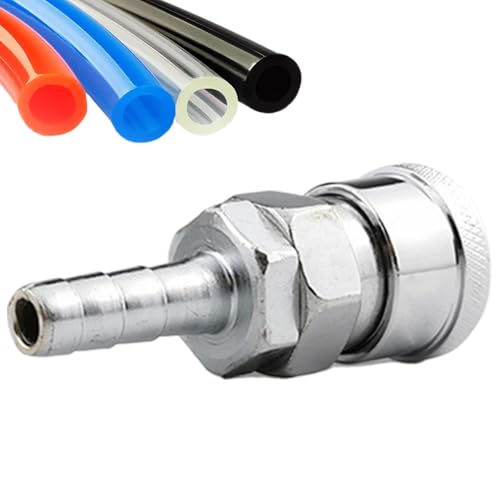 Raccords de tuyau de compresseur d'air, raccords de tuyau d'air industriel | Connecteur pneumatique pour compresseur, adaptateur de filetage à dégagement rapide, prise mâle et femelle