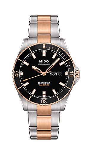 Mido Men's Ocean Star Captain 42mm Two Tone Automatic Watch M026.430.22.051.00