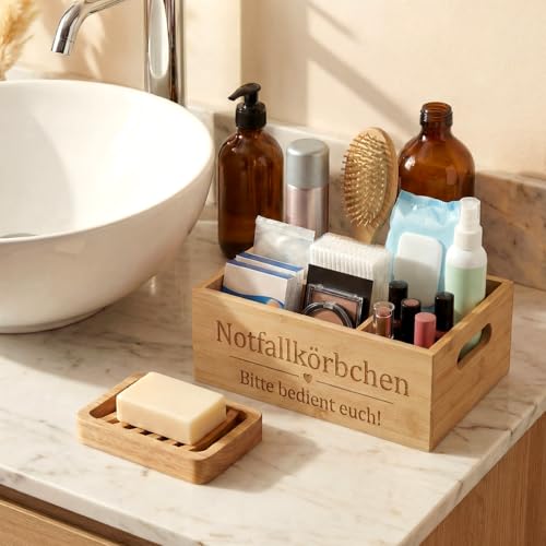 Cajas de Bambú de Emergencia Hestya para Baños de Invitados en Bodas 8