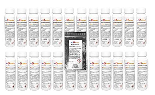 Well2wellness Set Infusione-Sauna 'Assortimento' - Mit 24 x 125 ML + Gratis 10 G10 G Cristalli-Mentolo