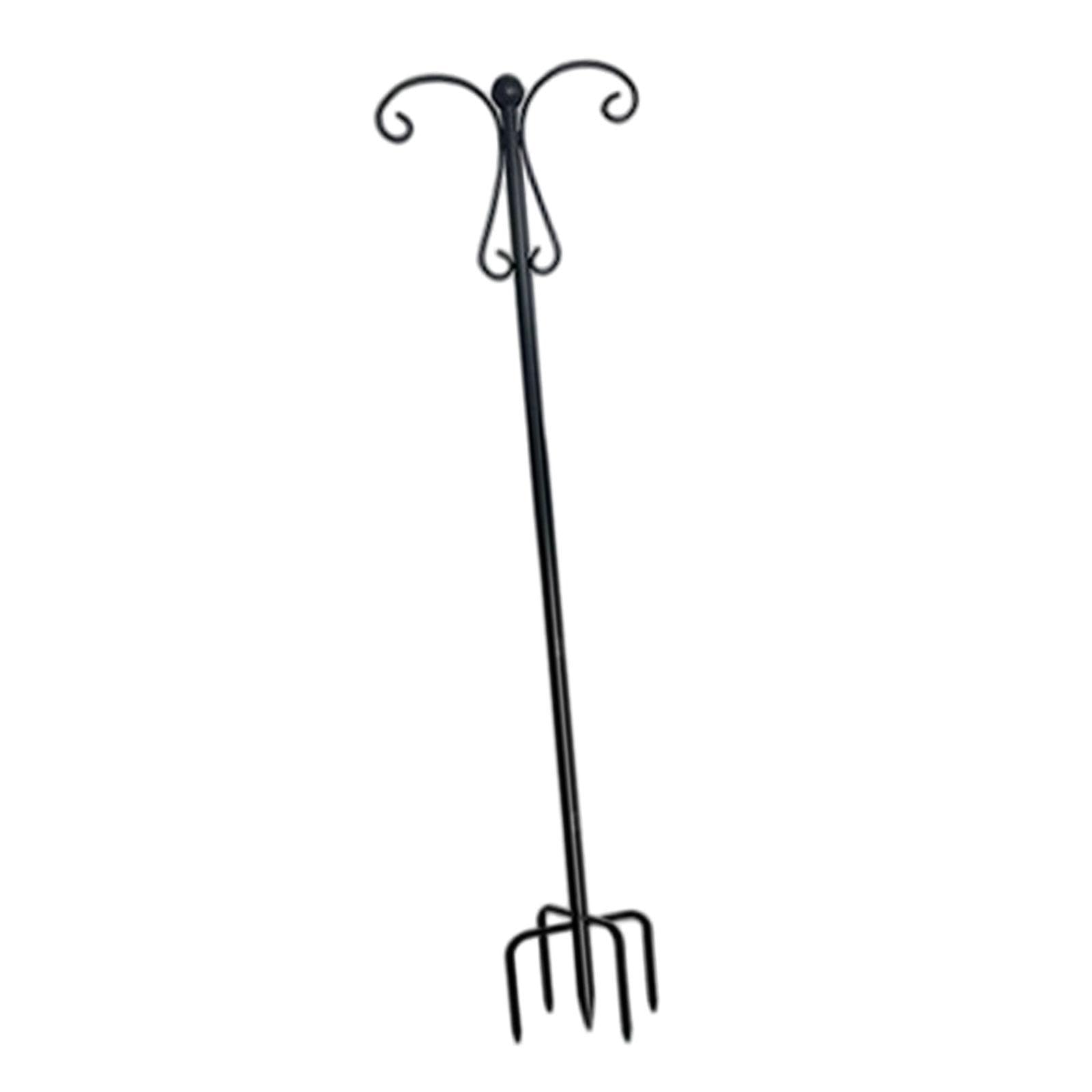 Double Shepherds Hook Sturdy Garden Hook for Lantern Flowerpot Plant Baskets 155 Cm|Yard, Garden & Outdoor Living|Home & Garden|Plant Hooks & Hangers-image-40