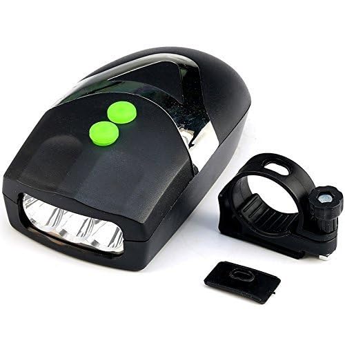 Cycle 3 LED 3 Mode Front Light & Horn Battery LED Front Light Cycle Horn with LED Flash, Bicycle Head Light, Battery White LED Flash with Horn (Black) (B0DB5XWZ5L) Amazon Price History, Amazon Price Tracker