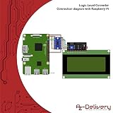 AZDelivery 5 x TXS0108E Logic Level Converter 8 Channel kompatybilny z Arduino i Raspberry Pi