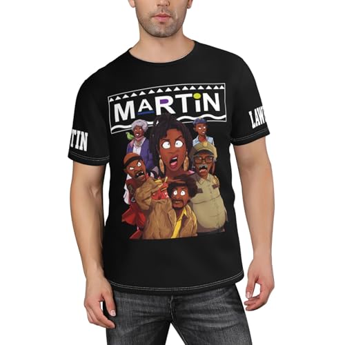 The Martin Show Tshirts tee for Men Funny graphic short sleeves T-Shirts Crew neck Gift T-Shirt tops