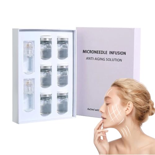 Seranova Micro Infusion System, Seranova Microneedling Kit, Skin Tightener, For All Skin Types (6pcs)
