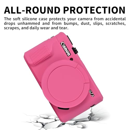 Funda Protectora de Silicona para Canon Powershot G7X Mark II miniatura 5