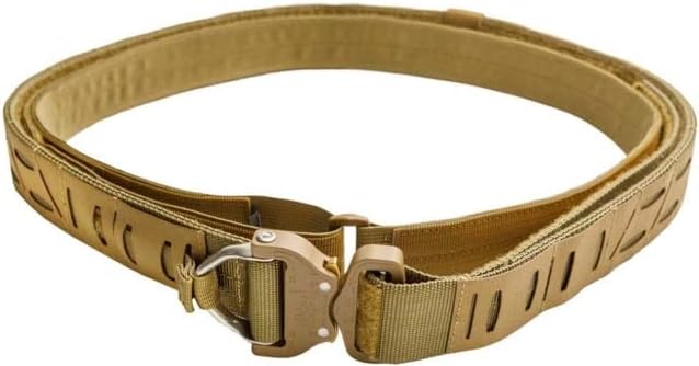 Sentry Gunnar Low Profile Operators Tactical Belt V3, Coyote Brown, XL, 23NB04CB