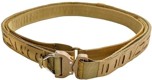 Sentry Gunnar Low Profile Operators Tactical Belt V3, Coyote Brown, XL, 23NB04CB