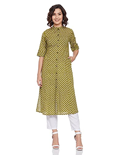 Image of Ayukta Women's Cotton Regular Kurti