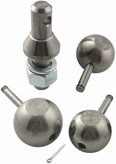 904B (BLISTER/RETAIL PACKAGE)1IN SHANK 2IN & 2 5/16IN CHROME BALLS BLISTER PACK