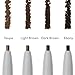 Ravie Beauty Easy Everyday™ Brow Pencil - Best Eyebrow Pencil for Women, Smudge Proof Hair-Like Strokes, 1.2mm Precision Tip with Spoolie, Vegan (Dark Brown)