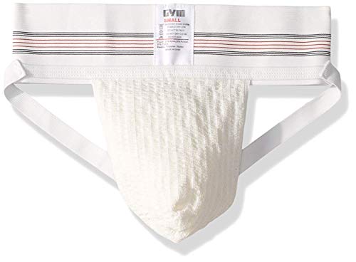 Gym Old School Jockstrap (XXXX-Large, White)