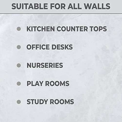 Image of Kuber Industries Marble Design Wall Sticker for Walls|Marble Pattern| Easy to Peel, Stick & Remove DIY Wallpaper|Suitable on All Walls|Pack of 1 Roll,60 cm x 500 cm