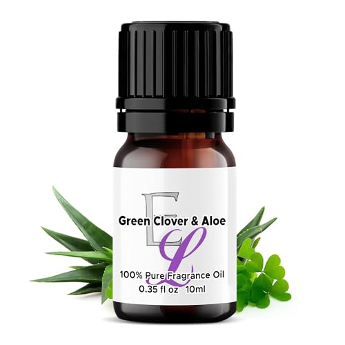 Eclectic Lady Fragrance Oil - 10 ml Fresh Green Clover & Aloe Blend for Diffusers, Candles & Home Scents